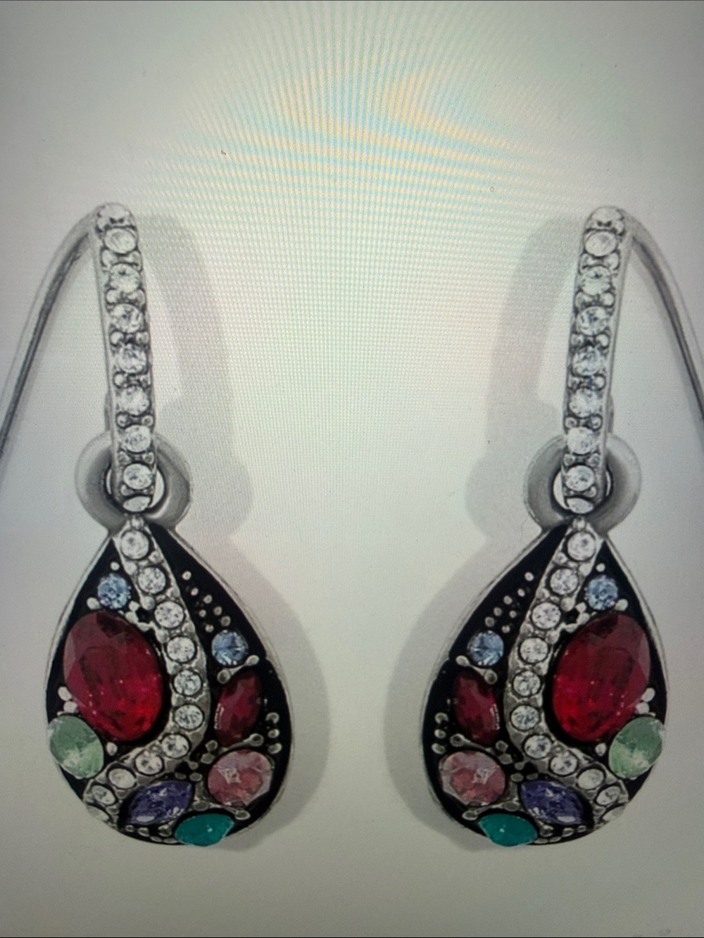 ♥️🆕 Brighton Trust Your Journey Teardrop Earrings NWT